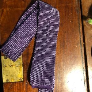 Peter Millar Silk Purple Texured tie